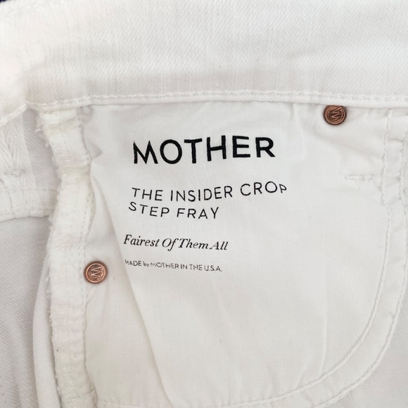 Mother Insider Crop Step Fray Jeans / Fairest of Them All - 26 - Picture 14 of 15